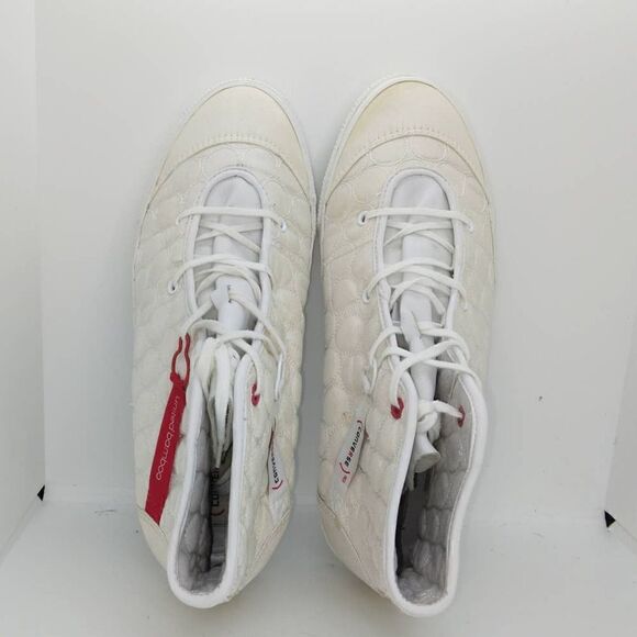 Converse One Star United Bamboo Mens Pre-owned White Quilted Sneakers-sz. 10 1/2 - Picture 3 of 6
